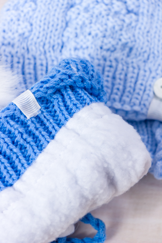 Шапка для хлопчика на флісі